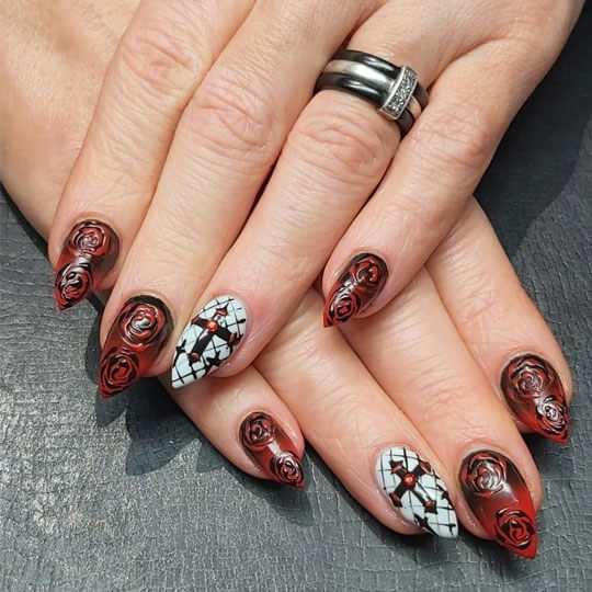 Les ongles chics et rock d'Annie - manucure à Kingersheim, proche Mulhouse